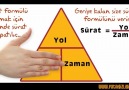 Sürat-yol-zaman üçgenini bir de böyle görün...