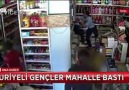 Suriyeli Gençler Mahalle Bastı