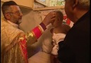 Süryani Kilisesinde vaftiz töreni..