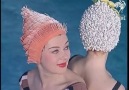 Swimming caps & a water wig from the British Pathe Archives circa 1963