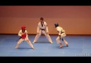 Taekwonda dance-off