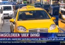 Taksiciler müşteri gibi çağırdıkları Uber şoförünü dövdü!