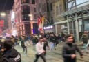 Taksim İstiklal Caddesinde Bomba Paniği