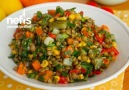 Tam bir vitamin deposu ) Yeşil Mercimek Salatası )