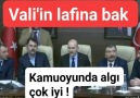 Tam Muhalefet - Vali Bakana &quotKamuoyundaki algı çok iyi dedi Facebook