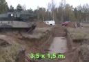 Tank crossing a trenchlow speed vs high speed!!