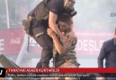 Tank içinde mahsur kalan askeri polis kurtardı