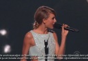 Taylor Swift - ACM Milestone Ödül Konuşması (Türkçe Altyazılı)