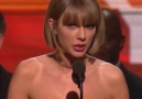 Taylor Swift'in Grammy Konuşması