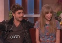 Taylor Swift ve Zac Efron - The Ellen DeGeneres Show
