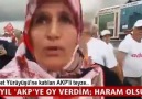 Tayyipe 13 yıl oy verdim HARAM olsun..