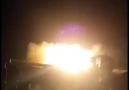 T-122 Çok Namlulu Roketatar geceyi aydınlatıyor...