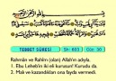 111 - TEBBET SÛRESİ