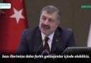 Tedbirlerin önemi azalmıyor artıyor.... - Dr. Fahrettin Koca