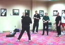 Ted Wong teaching footwork