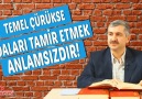 Temel çürükse odaları tamir etmek anlamsızdır