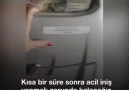 Temmuz Ayındaki Dolu Yağışında Yolculuk Yapan Uçağın Korku Dolu Anları