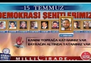 15 Temmuz demokrasi şehitlerimiz..