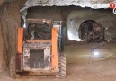 Teröristlerin Afrin merkezindeki tünelleri böyle görüntülendi