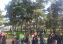 Teröristler İstanbul Üniversitesi’nde eylem yaptı!