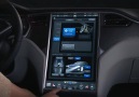 Tesla Model S ve 17 inç Dokunmatik Paneli