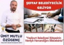 TEVAZU SAMİMİYET GAYRETLE İŞTE YEŞİLYURT İŞTE BAŞKAN