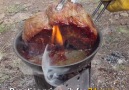 That looks like the best camp food ever! Credit Firebox Stove bit.ly2Vt8iW8