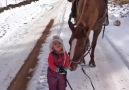 The cutest kid and the gentlest horse on the planet! Credit JukinVideo