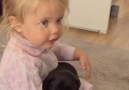 the dog manages to fall asleep with her singing