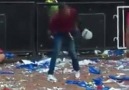 The Last man standing at a Festival