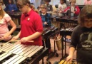 The Louisville Leopard Percussionists (4th-6th graders) rehear...