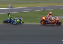 The moment everyone is talking about from Marquez and Rossi CLASH!Relive the