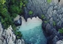 The most secluded beach ever Video by @xavierruddofficial (Instagram)