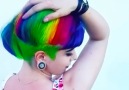 Theres a rainbow hidden under this hair
