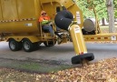 These leaf-sucking vacuums are so satisfying to watch.