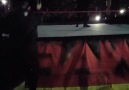 The Undertaker caught sneaking into the ring for his segment with Roman Reigns