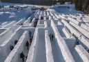 The World&largest snow maze is in Poland! In Zakopane.Credit GOLEM13