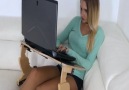 The Worlds First Portable Work Desk..LIKE (y) Sia Magazincredit AdapDesk
