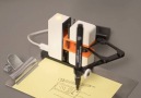 This adorable little robot will draw anything you do.