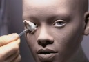 This artist makes hyperrealistic sculptures of celebrities.