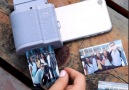 This attachment turns your phone into a polaroid camera. Buy it here
