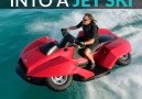 This ATV turns into a jet ski