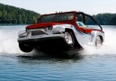 This car can outrace a boat in the water
