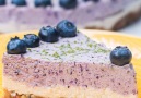 This dairy-free blueberry lime &quotcheesecake" is DELICIOUS!