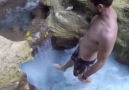 This drop slide waterfall looks insane