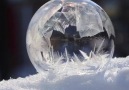 This freezing bubble is bloody glorious! via.UNILAD