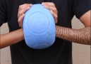 This indestructible ball helps kids in need.