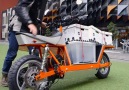 This innovative e-cargo motorcycle is zero emissions via RMIT University