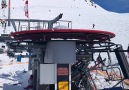 This is the ski lift from hell!