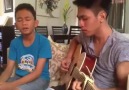 This kid singing really can touch your heart.